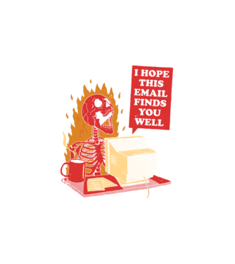 I hope this finds you well minta fehér pólón