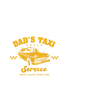 Dad's taxi - Apataxi minta fehér pólón