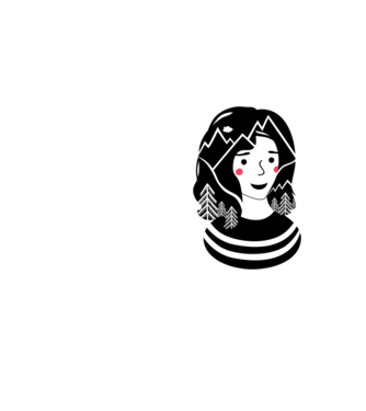Girl minta neonsárga pólón