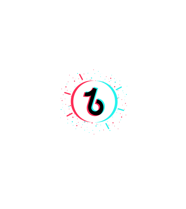 TikTok Like!! Szelfi minta fekete pólón