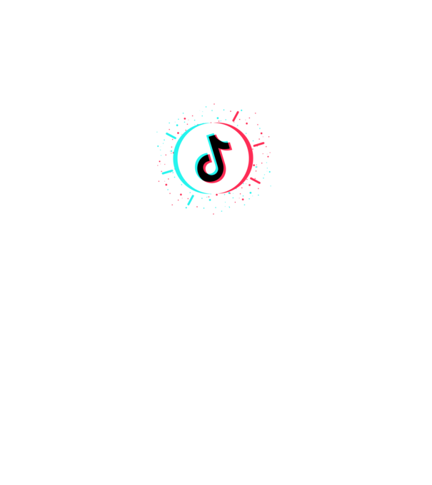 TikTok minta fekete pólón