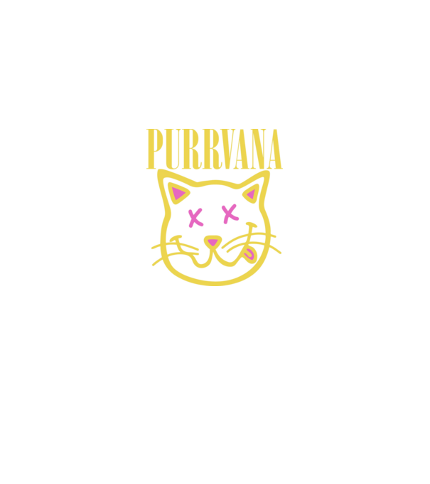 Purrvana minta fekete pólón