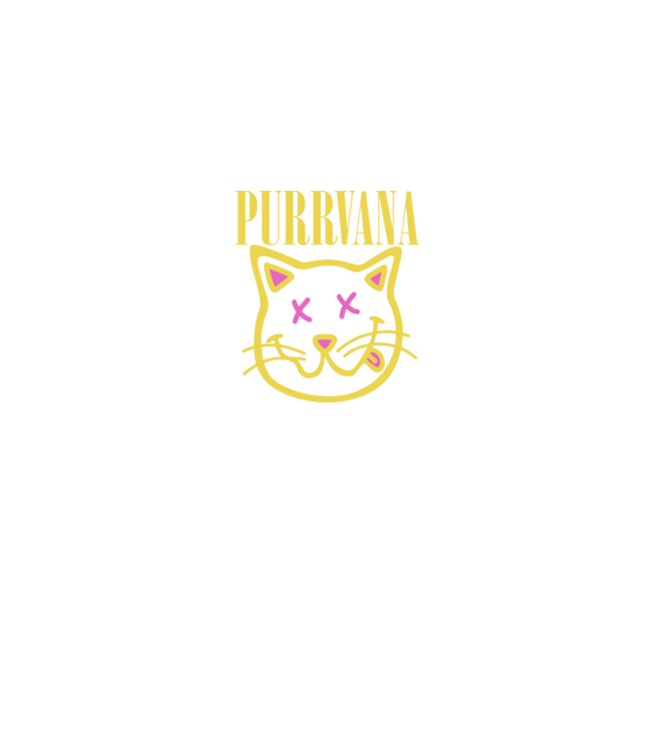 Purrvana minta fekete pólón