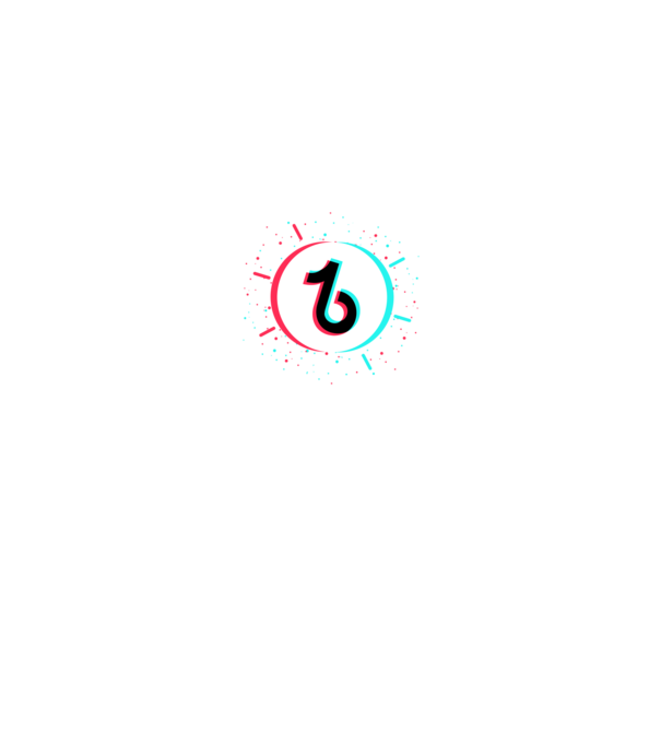 TikTok Like!! Szelfi minta fekete pólón