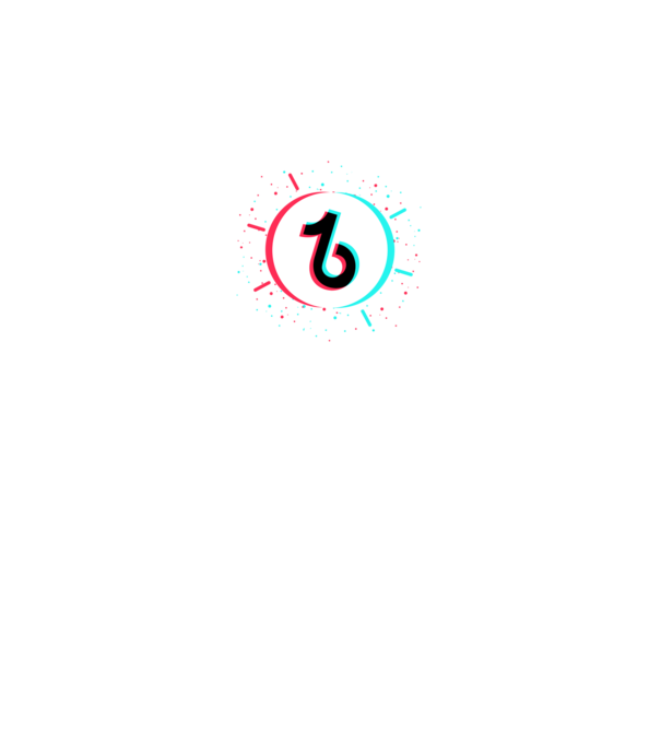 TikTok Like!! Szelfi minta fekete pólón