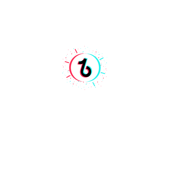 TikTok Like!! Szelfi minta fekete pólón