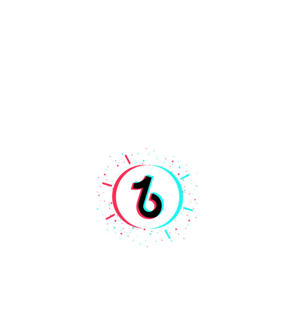 TikTok Like!! Szelfi minta fekete pólón