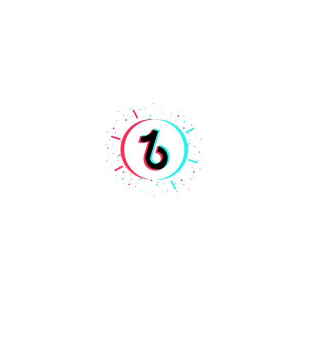 TikTok kövess!! Szelfi minta fekete pólón
