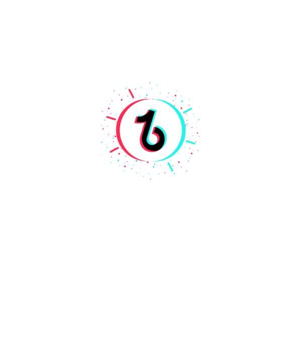 TikTok Like!! Szelfi minta fekete pólón