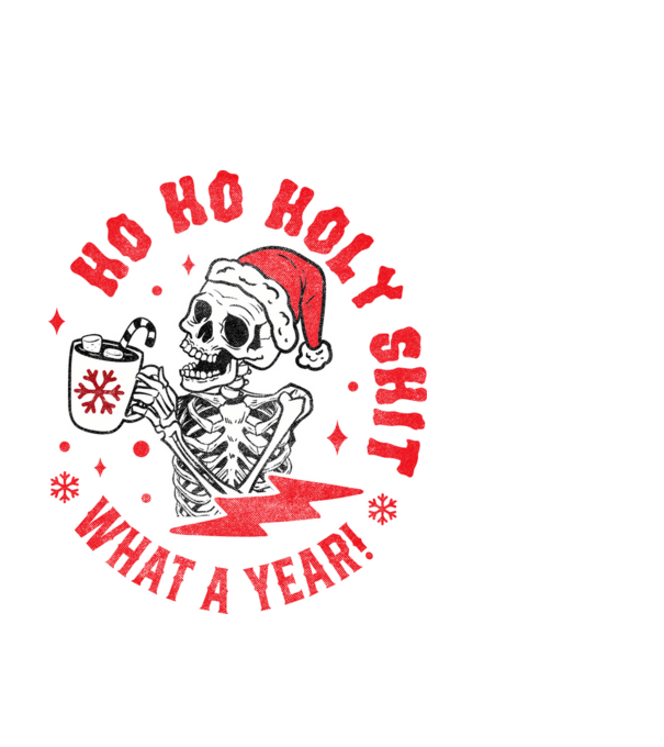 What a year minta fekete pólón