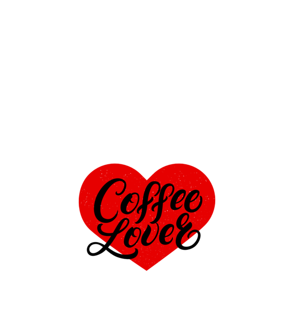 Coffee lover minta fehér pólón