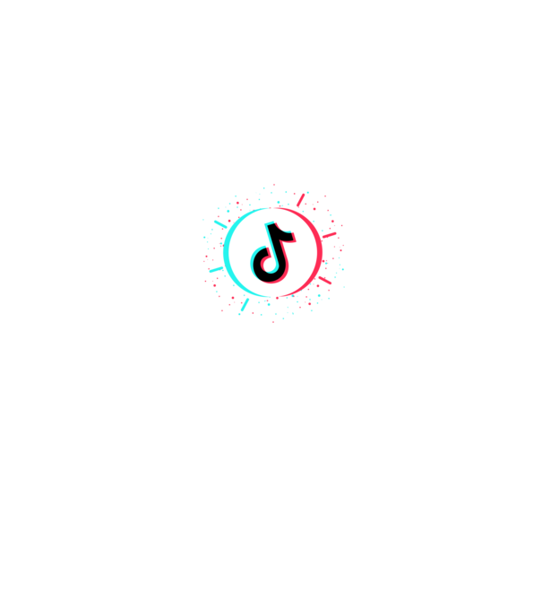 TikTok minta fekete pólón
