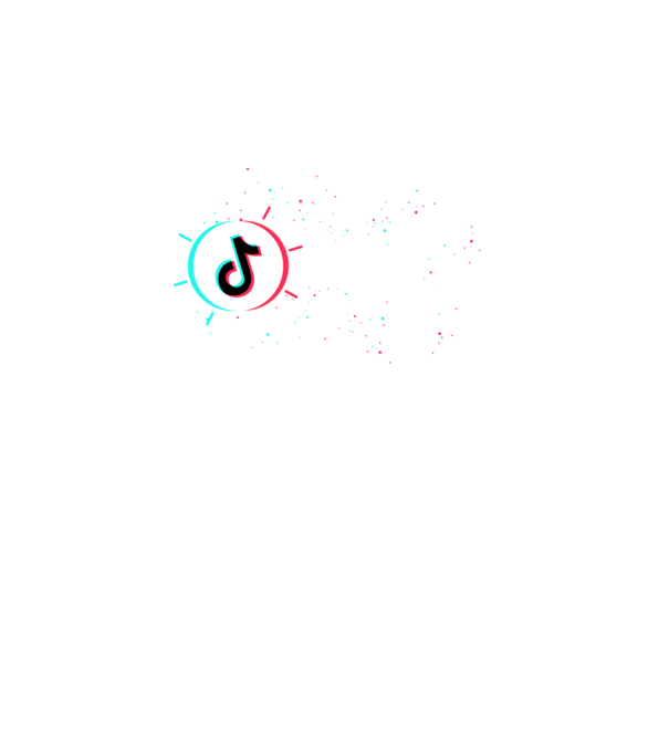 TikTok sztár minta türkiz pólón