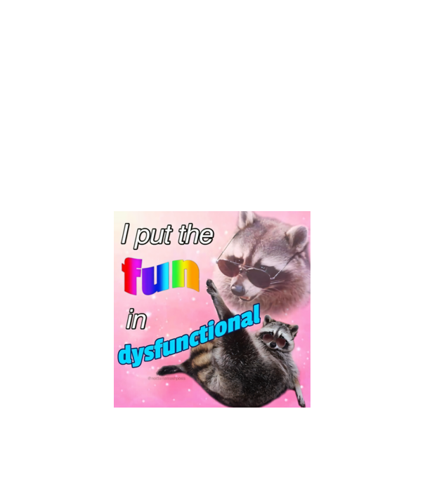 Fun minta fekete pólón