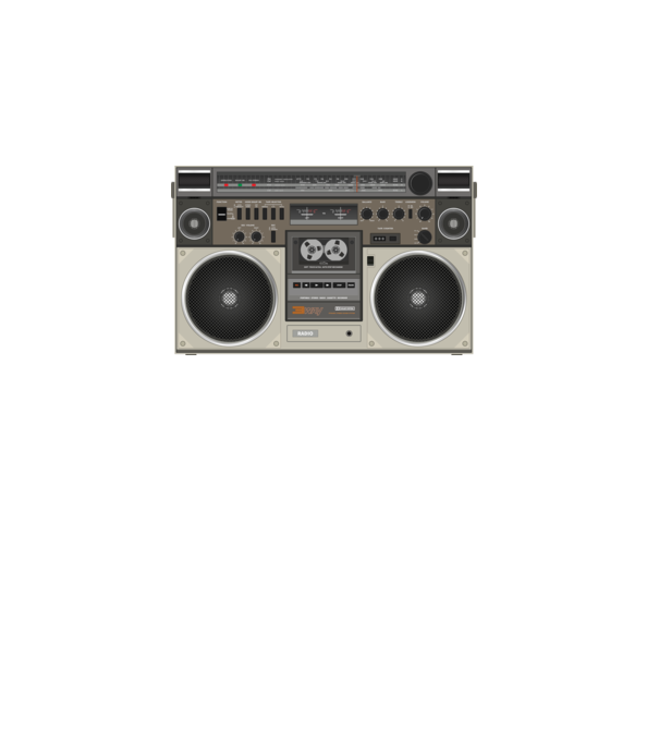 Boombox minta türkiz pólón