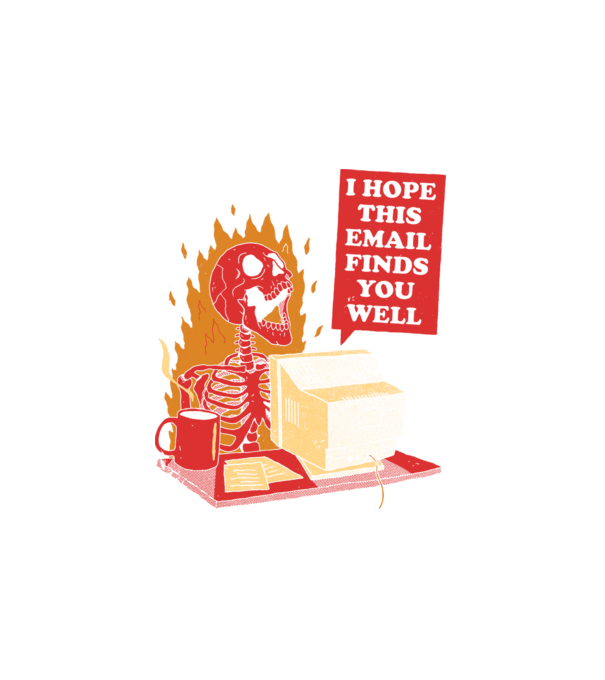 I hope this finds you well minta fehér pólón