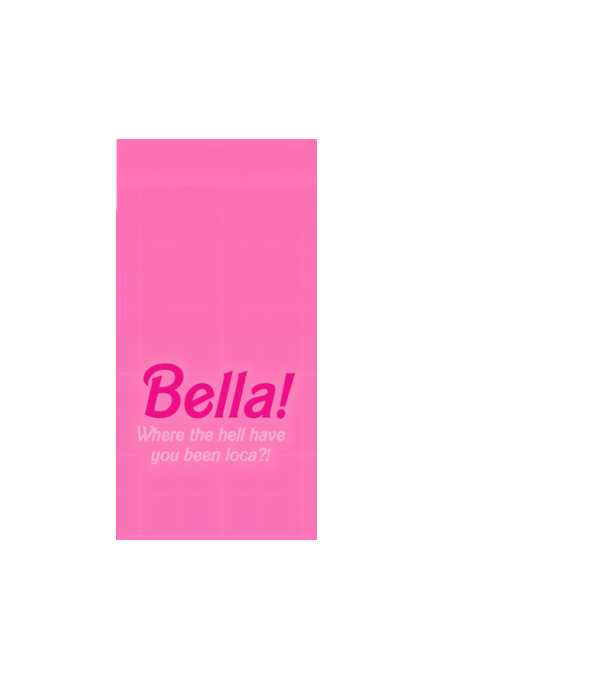 Bella LOCA minta fehér pólón