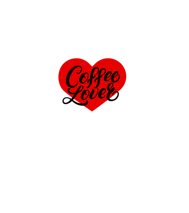 Coffee lover minta homokszín pólón