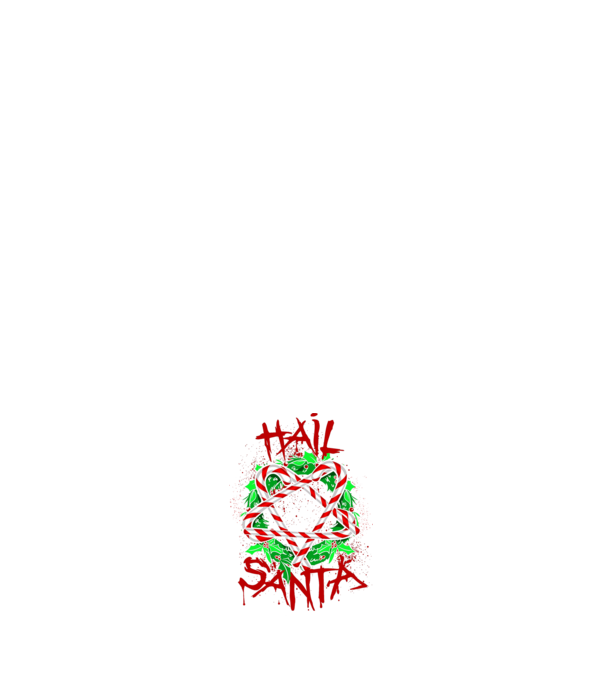 Hail santa 03 minta sötétkék pólón