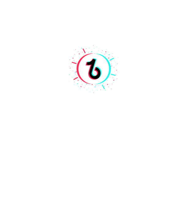 TikTok Like!! Szelfi minta fekete pólón