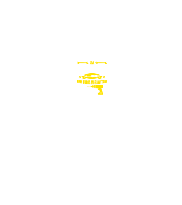 Ha apu senkisem minta fekete pólón