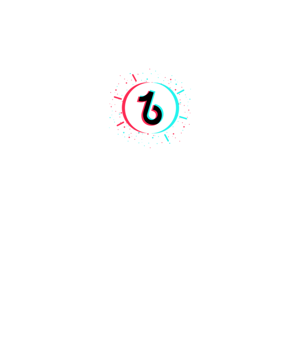 TikTok Like!! Szelfi minta türkiz pólón