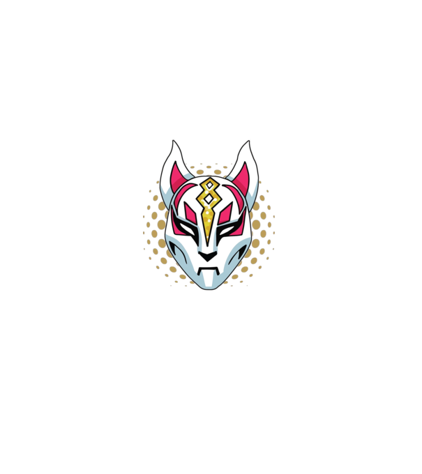 Drift mask minta fekete pólón