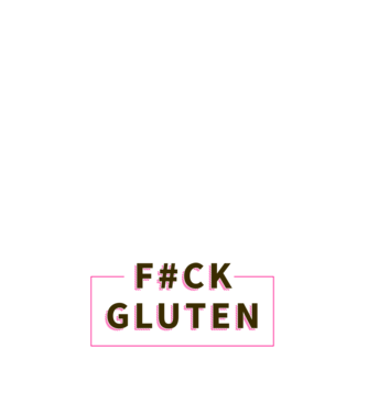 F#CK gluten minta fehér pólón