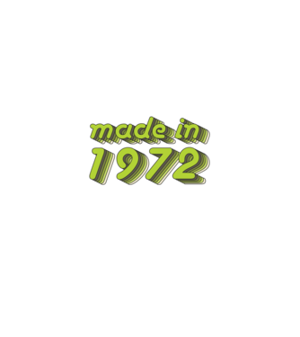made-in-1972-green-grey minta szürke pólón
