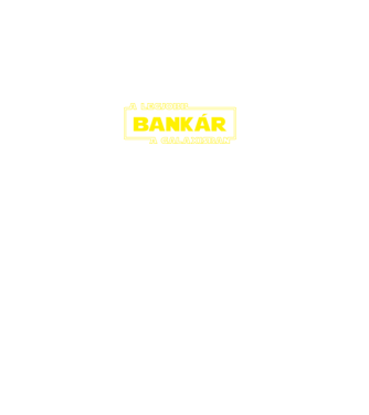 Star Wars legjobb bankár minta fekete pólón