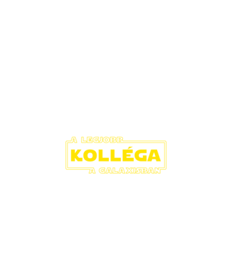 star-wars-legjobb-kollega minta fekete pólón