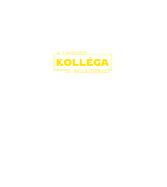 star-wars-legjobb-kollega minta fekete pólón
