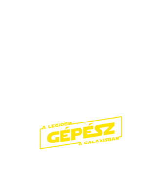 Star Wars legjobb gepesz solo minta sötétkék pólón