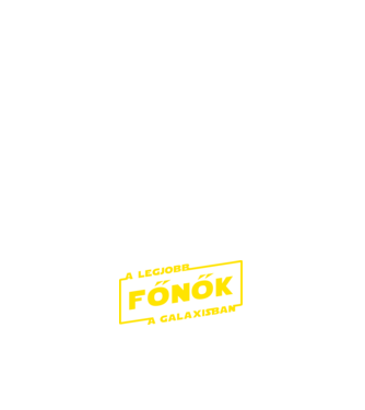 Star Wars legjobb fonok (solo) minta sötétkék pólón