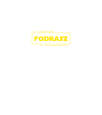 star-wars-legjobb-fodrasz minta fekete pólón