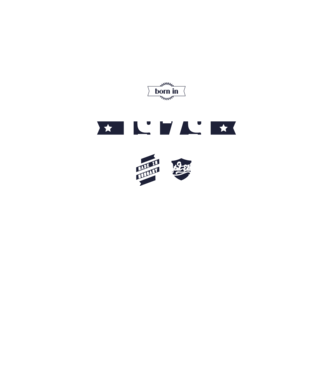 Born in 979 minta szürke pólón