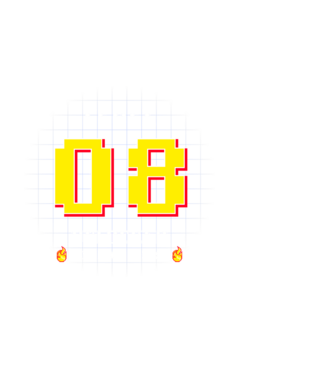 Level Unlocked 08 minta fekete pólón