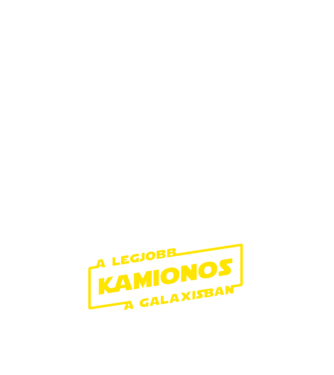 star-wars-legjobb-kamionos-solo minta fehér pólón