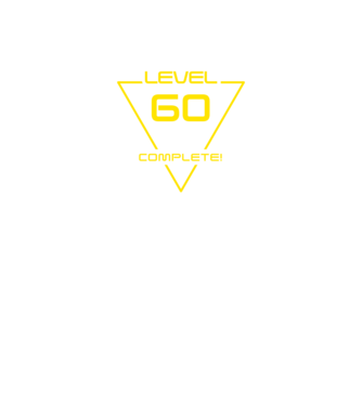 level-complete-60 minta királykék pólón