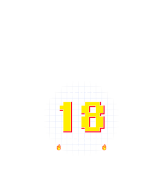 Level Unlocked 18 minta fekete pólón