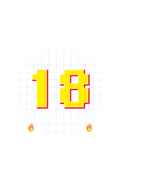 Level Unlocked 18 minta fekete pólón