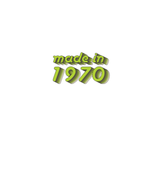 made-in-1970-green-grey minta szürke pólón