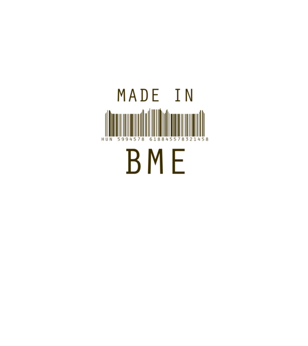 made-in-bme minta sárga pólón