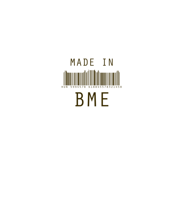 made-in-bme minta szürke pólón