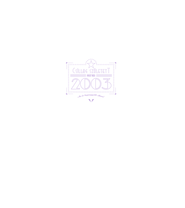 csillag-2003-pink minta sötétkék pólón