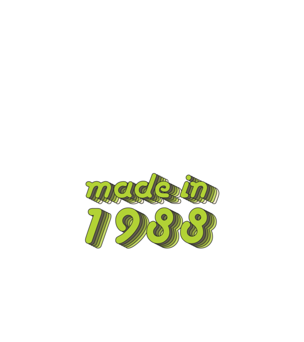 made-in-1988-green-grey minta piros pólón