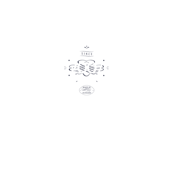since-2007 minta királykék pólón