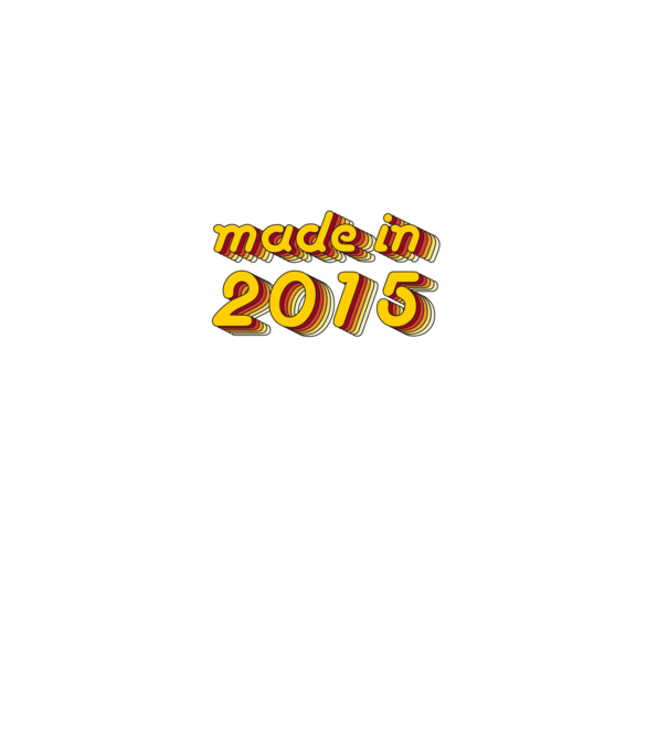 made-in-2015-yellow-red minta szürke pólón