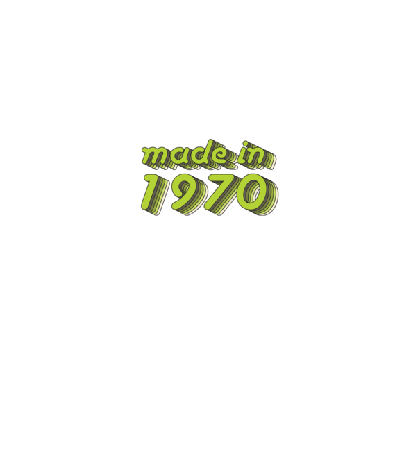 made-in-1970-green-grey minta szürke pólón