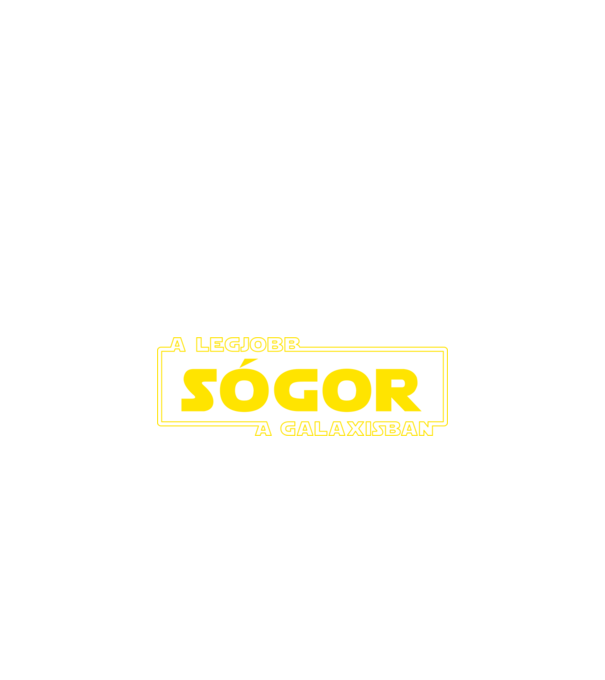 star-wars-legjobb-sogor minta fekete pólón
